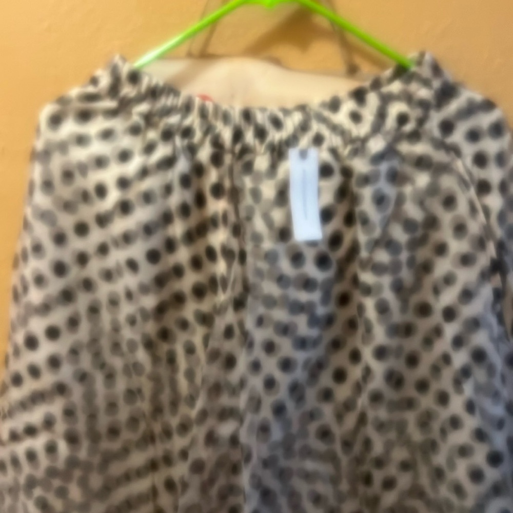 Anthropologie Polka Dot Skirt